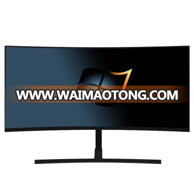 2K 2560*1080 Widescreen 35 inch curved led monitor for computer