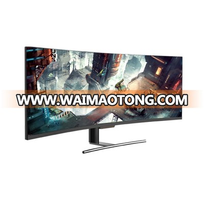 New wide screen 32:9  3840*1080 4K gaming monitor 144hz 49 inch curved screen HD DP Display for gaming pc